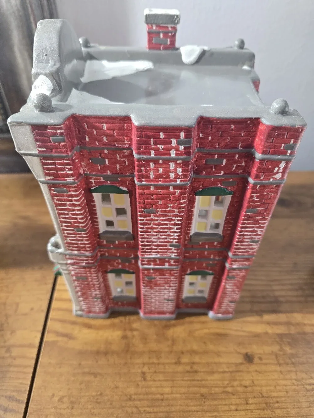 Department 56 Snow Village-COBBLESTONE ANTIQUE SHOP - In Styrofoam
